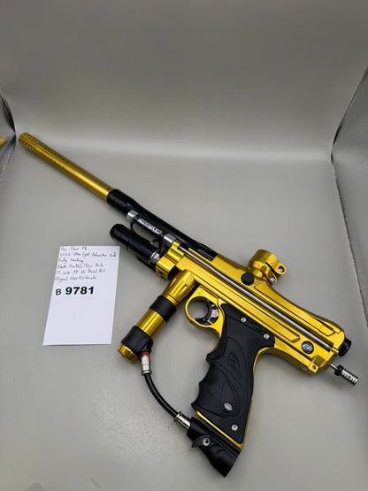 Free Flow PB 2022 Ultra Light Autococker - Gold - Paintball Marker Fully Working