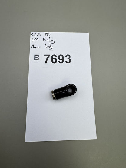 CCM 90 Degree Fitting Main Body Black