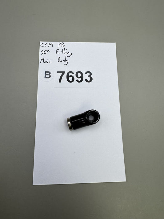 CCM 90 Degree Fitting Main Body Black