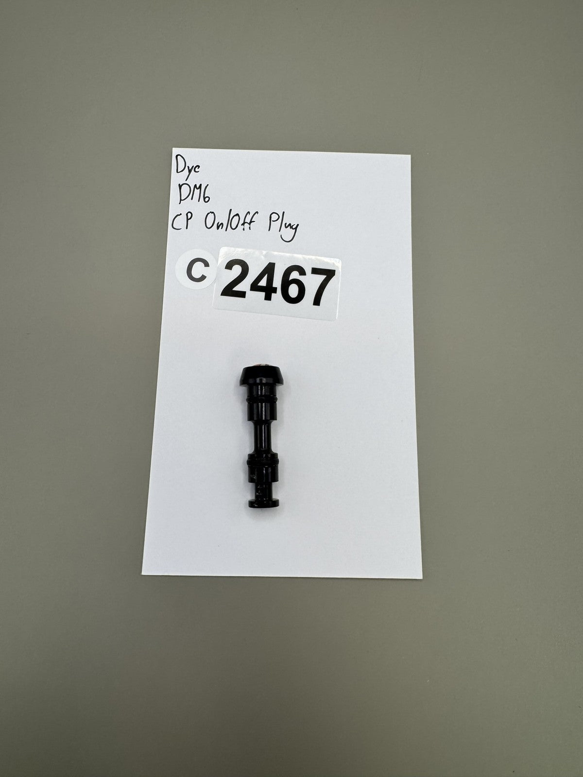Dye DM6 CP On/Off Plug