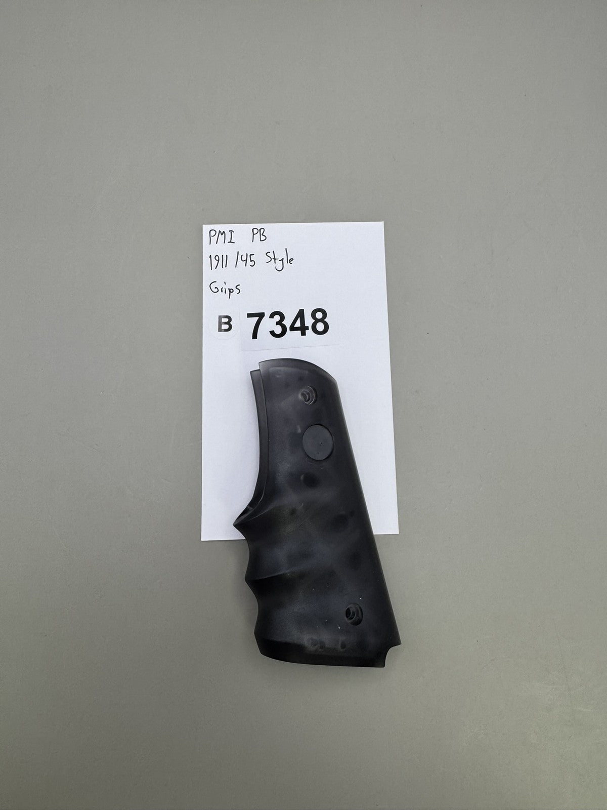 PMI PB 1911/45 Style Grip Panels Black