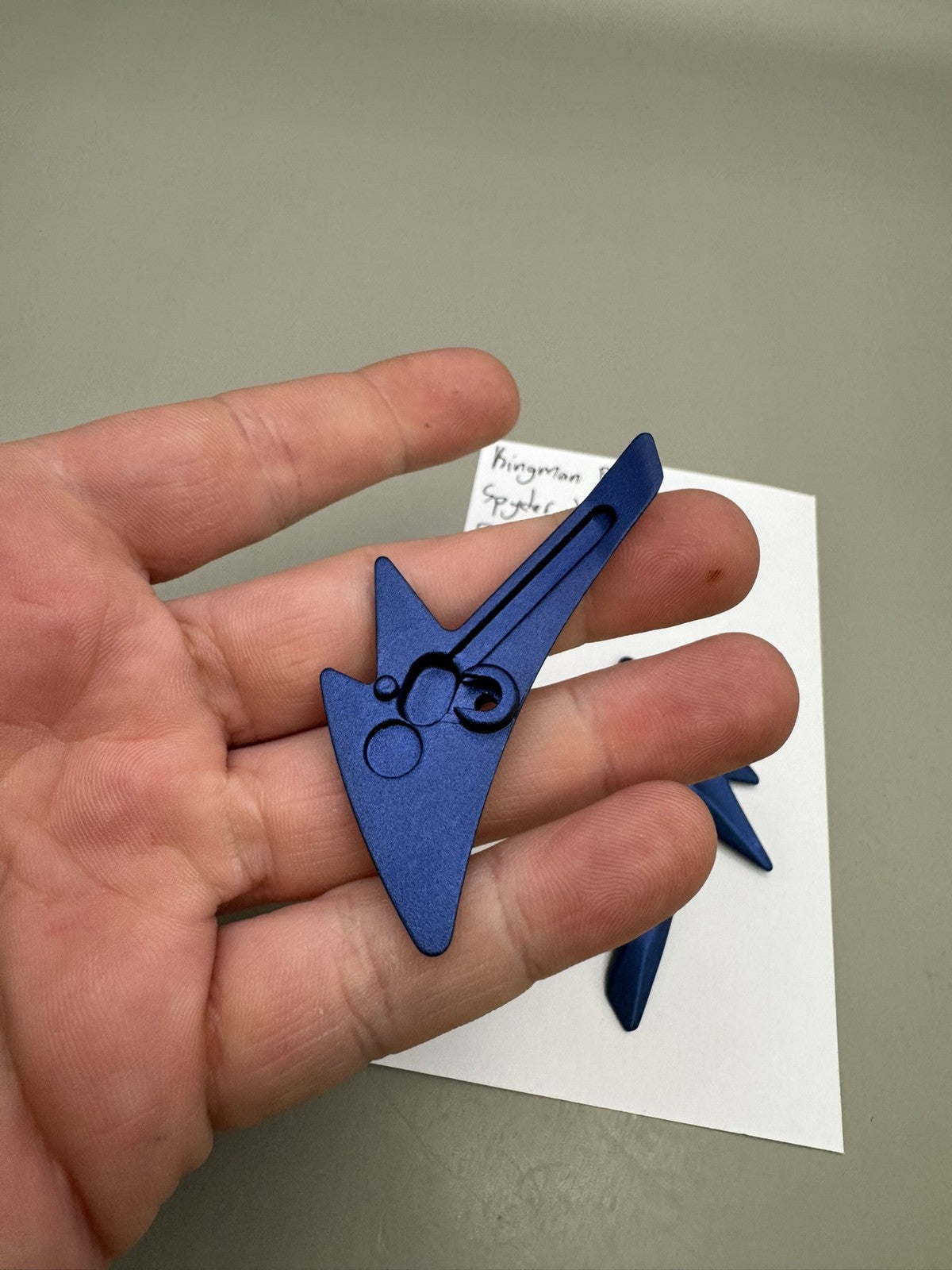Kingman PB Spyder VS2 Eye Covers - Blue