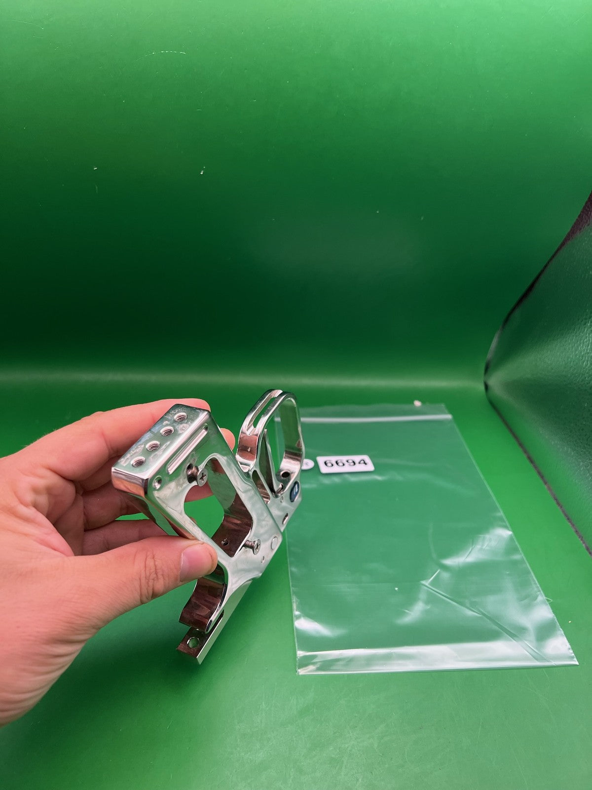 Worr Games WGP Autococker Trigger Frame Chrome Silver