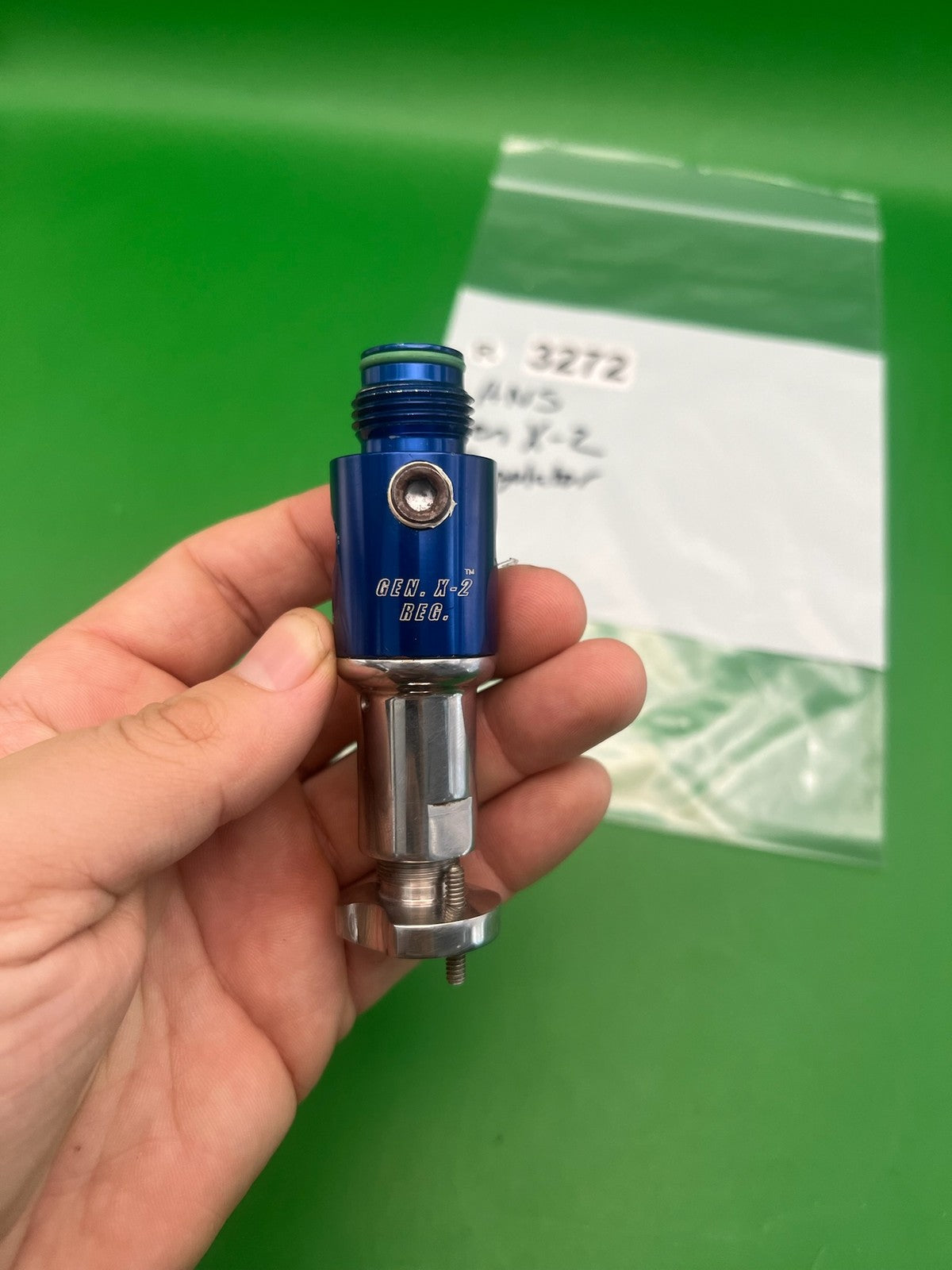 ANS Gen X-2 Inline HPR High Regulator Blue Aluminum
