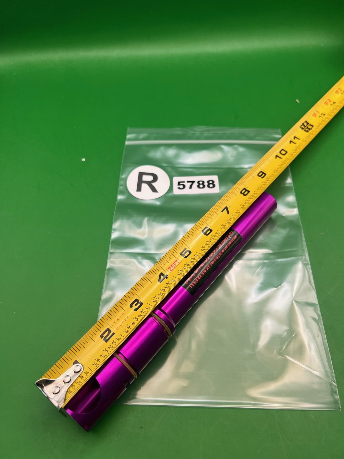 Automag 10" Shorty  .692 Barrel Purple - used paintball barrel - purple anno