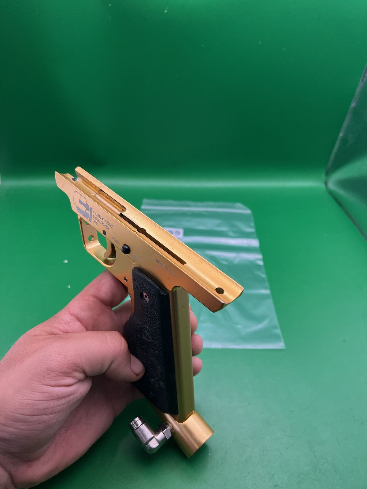 CCI Phantom Trigger Frame with ASA Gold Aluminum Pump Marker