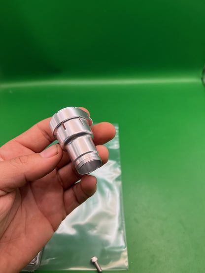 Smart Parts Shocker Clamping Feedneck Silver Aluminum