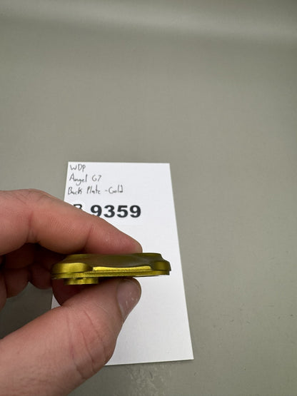 WDP Angel G7 Back Plate -Gold