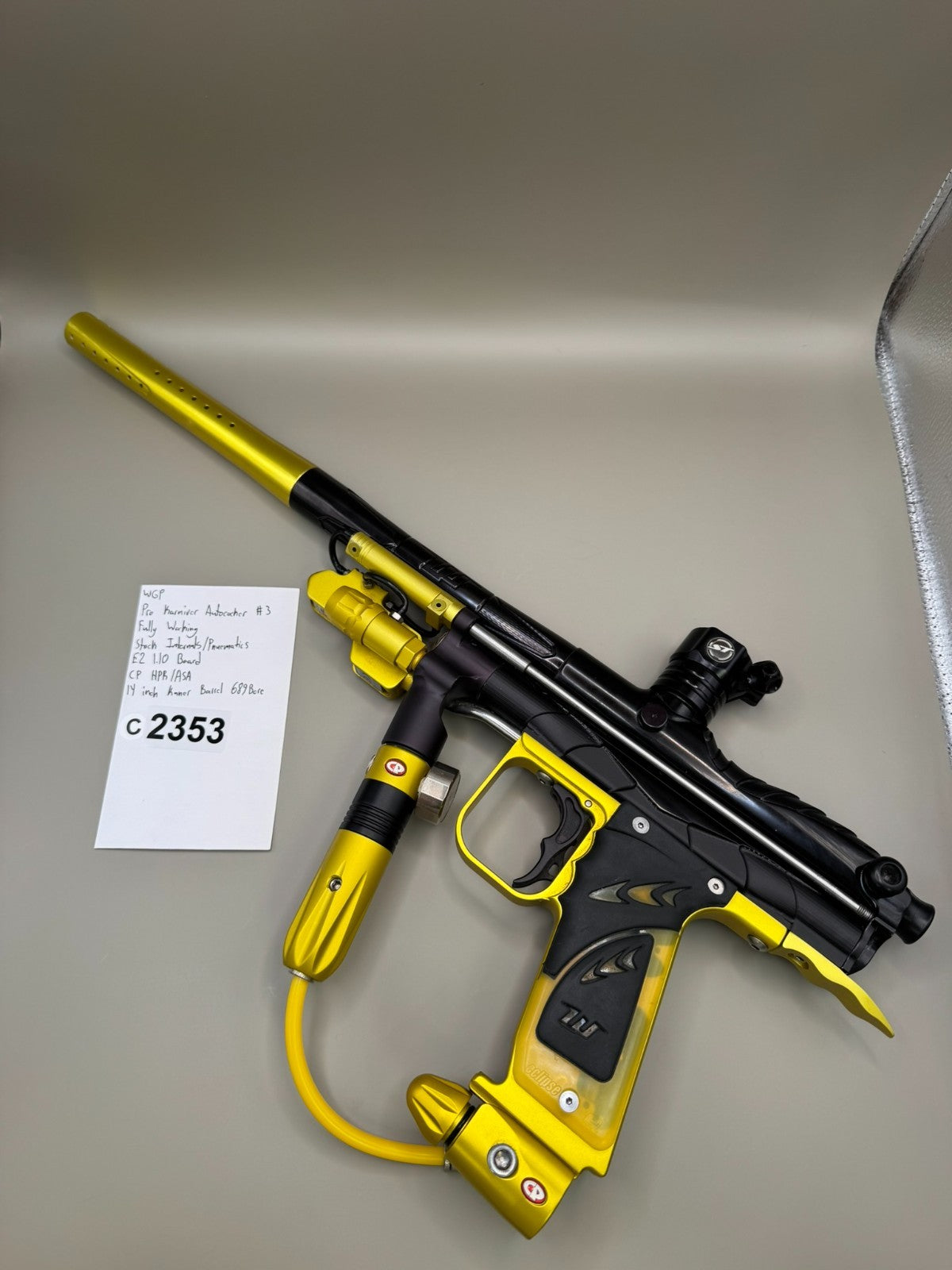 WGP Pro Karnivor #3 - Paintball Marker Fully Working