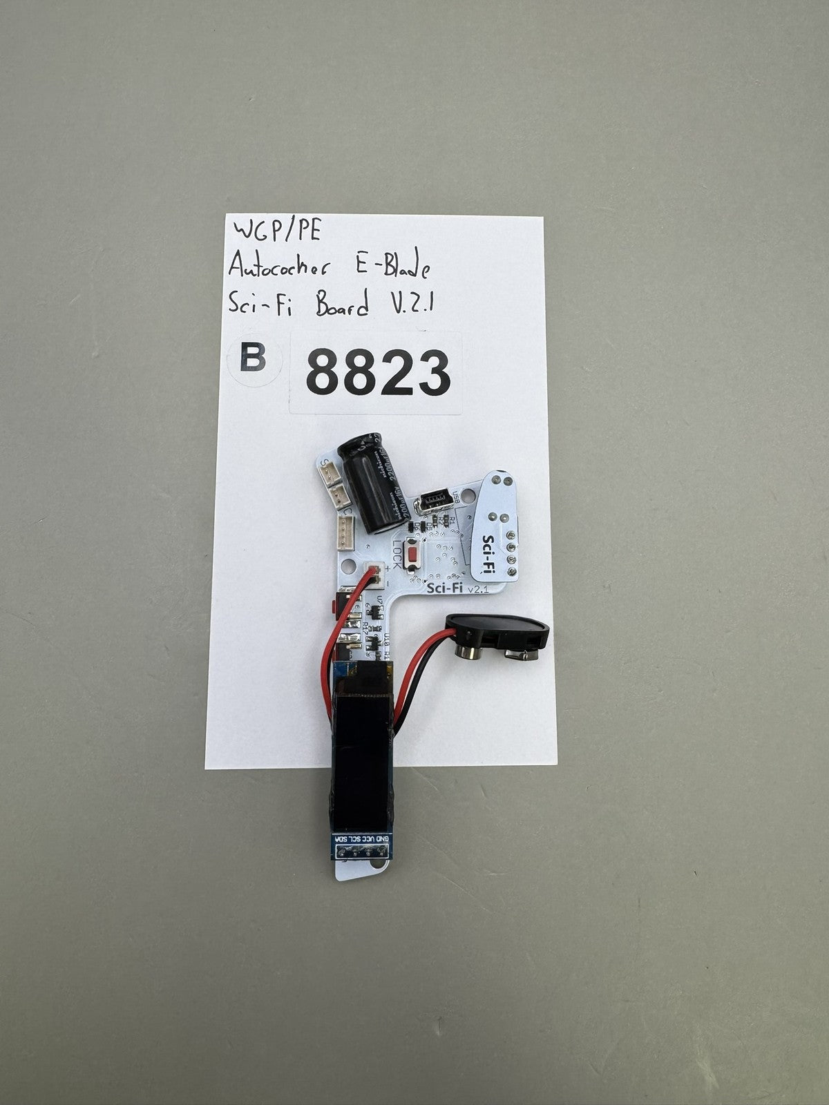 WGP/PE Autocoher E-Blade Sci-Fi Board V.2.1