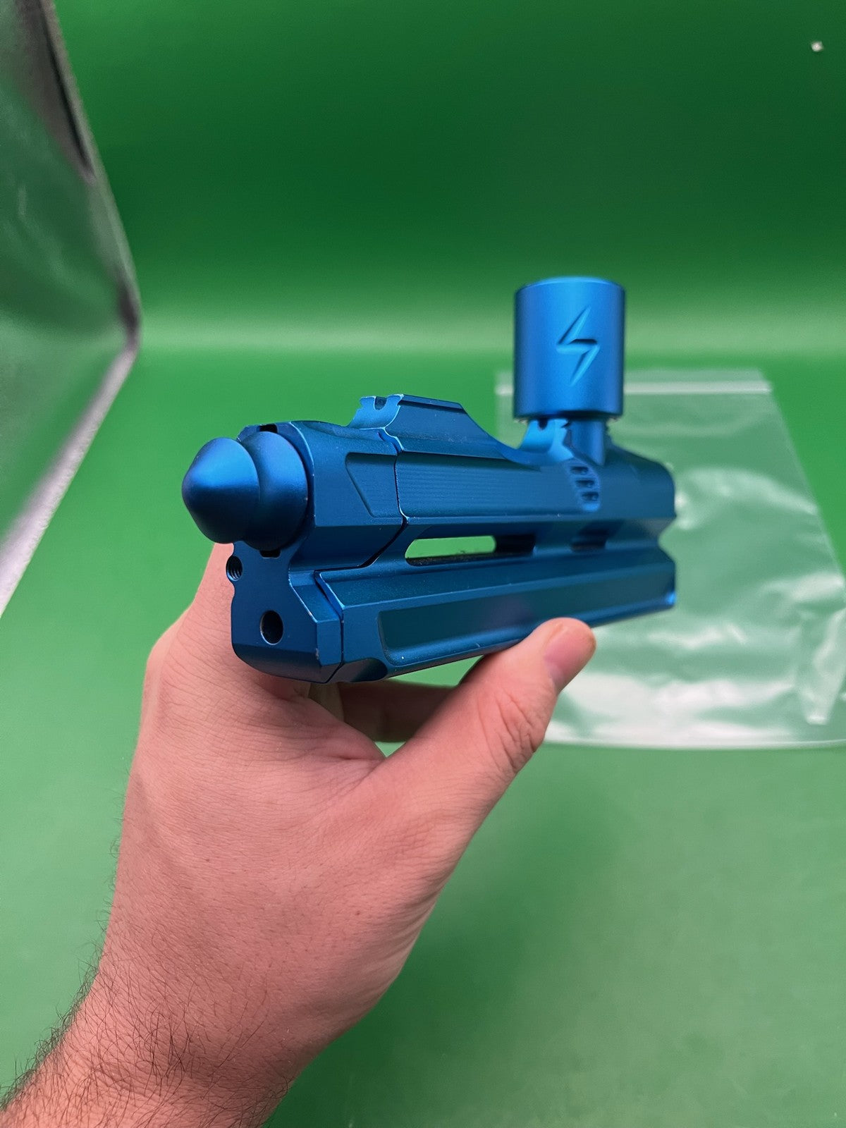 WDP Angel Autococker Superbolt Body Blue Anodized Milled Aluminum