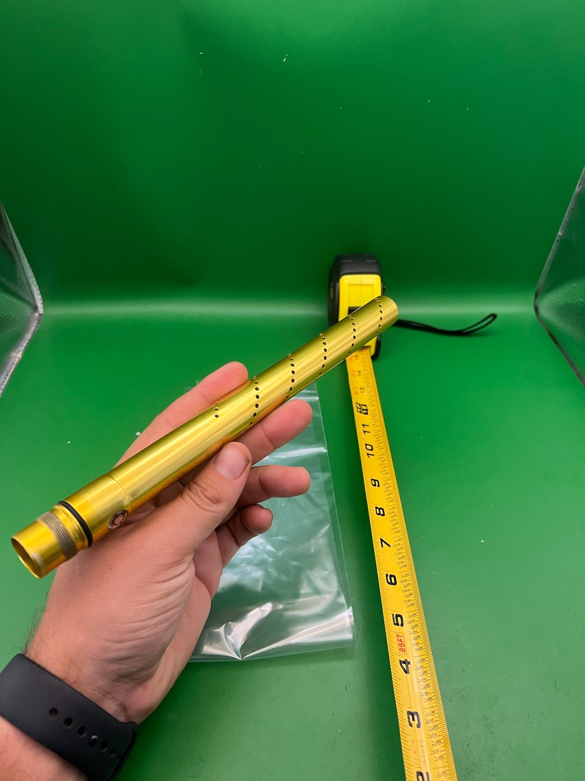 Smart Parts Freak Barrel Tip 16 Inch Gold Anodized Aluminum AA