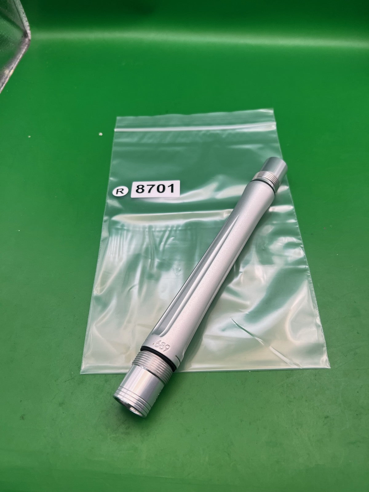 Planet Eclipse Shaft 4 Barrel Back Silver .689 Bore AC Thread 8"