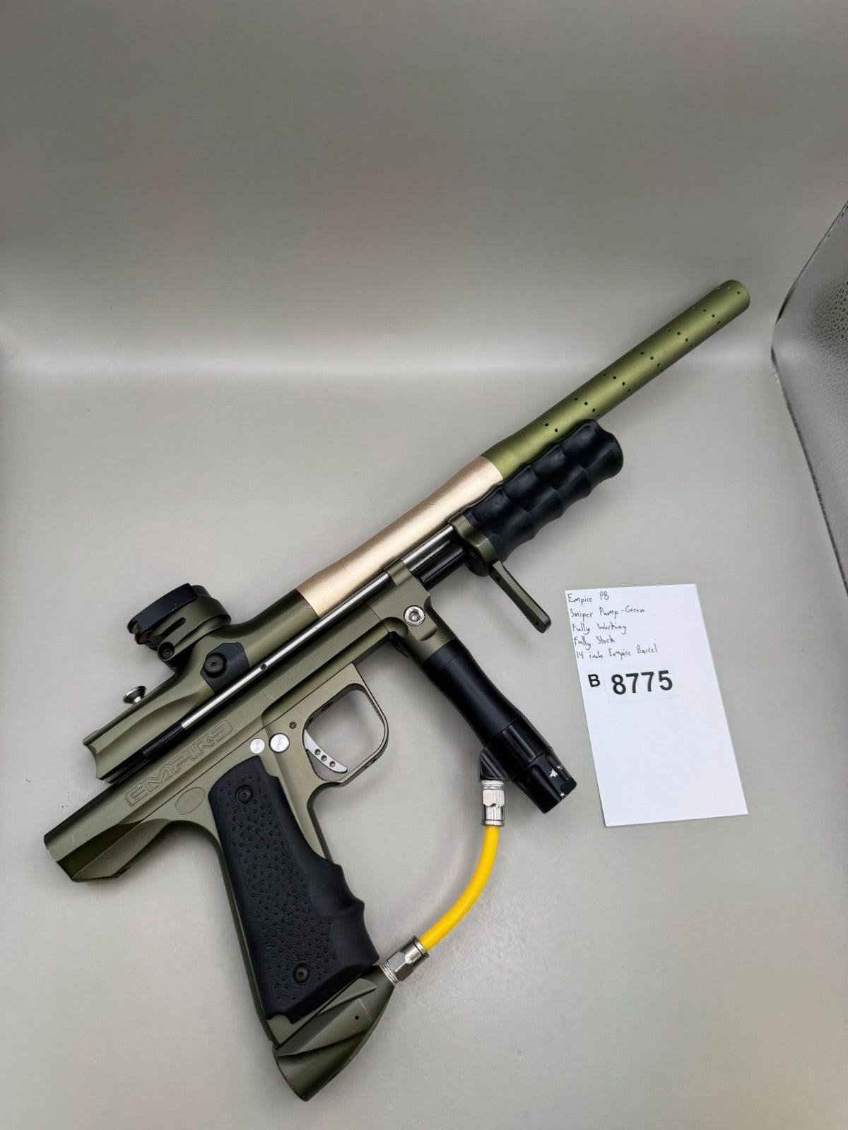 Empire PB Sniper Pump - Green - Paintball Marker Fully Working
