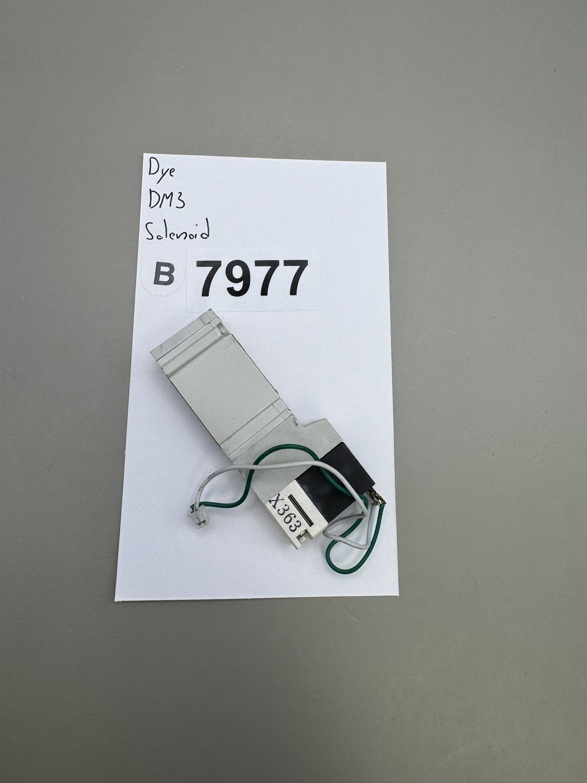 Dye DM3 Solenoid White