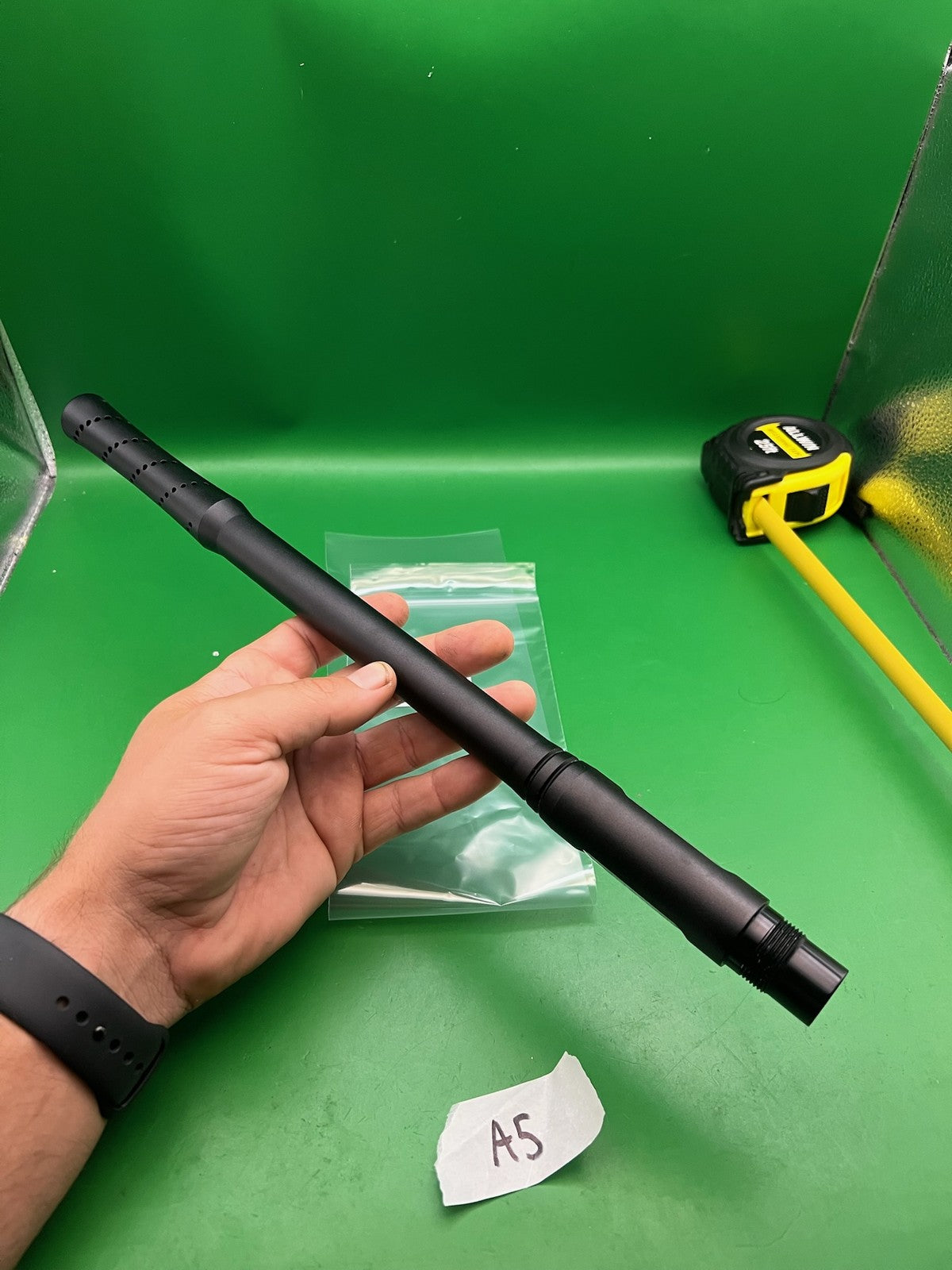 Smart Parts 16" Barrel Dust Black A5 Thread Tippmann Aluminum