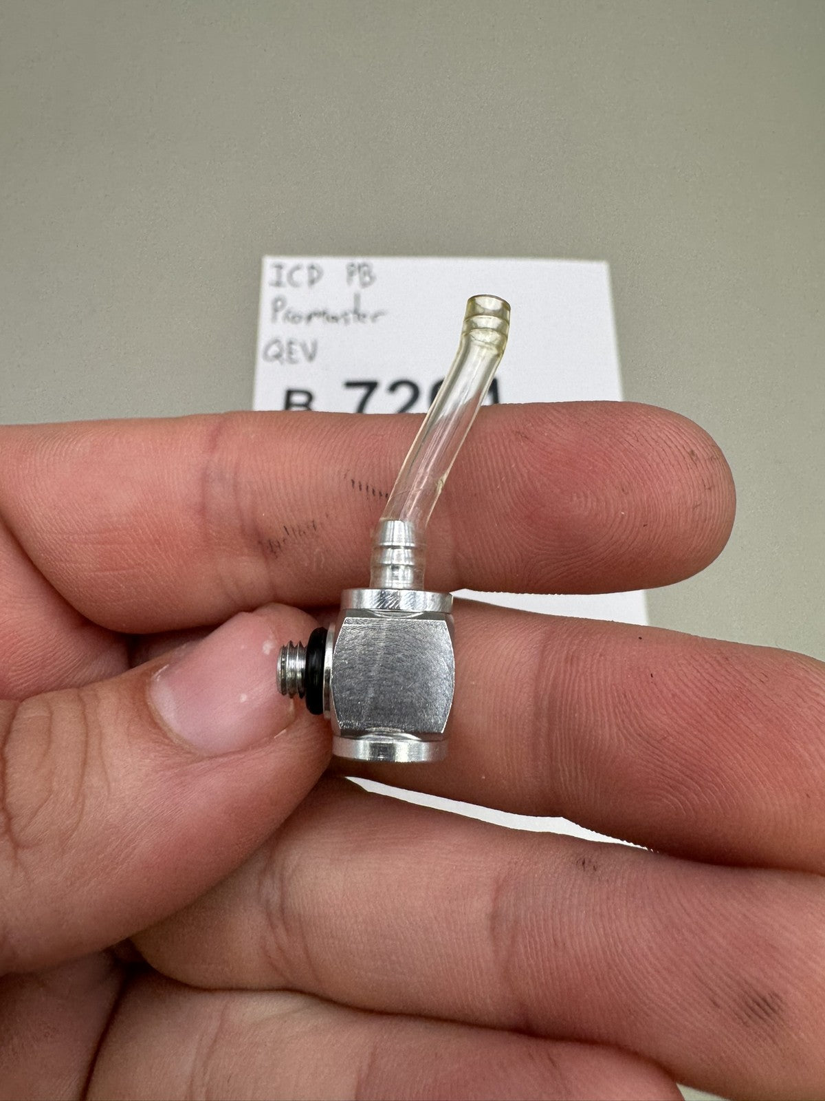 ICD Promaster QEV Quick Exhaust Valve Silver