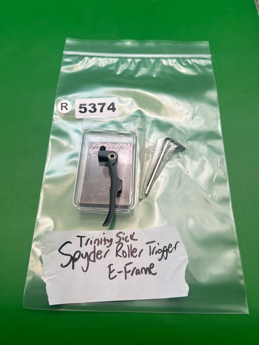 Trinity Sick Spyder Roller Trigger E-Frame Black Aluminum Upgrade