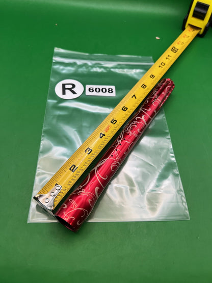 Bob Long Custom Laser 2 Piece Barrel Tip - used paintball barrel tip - red anno