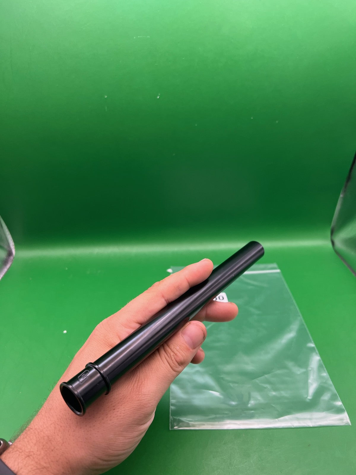 Planet Eclipse Barrel Insert Black .689 - used paintball barrel insert - black