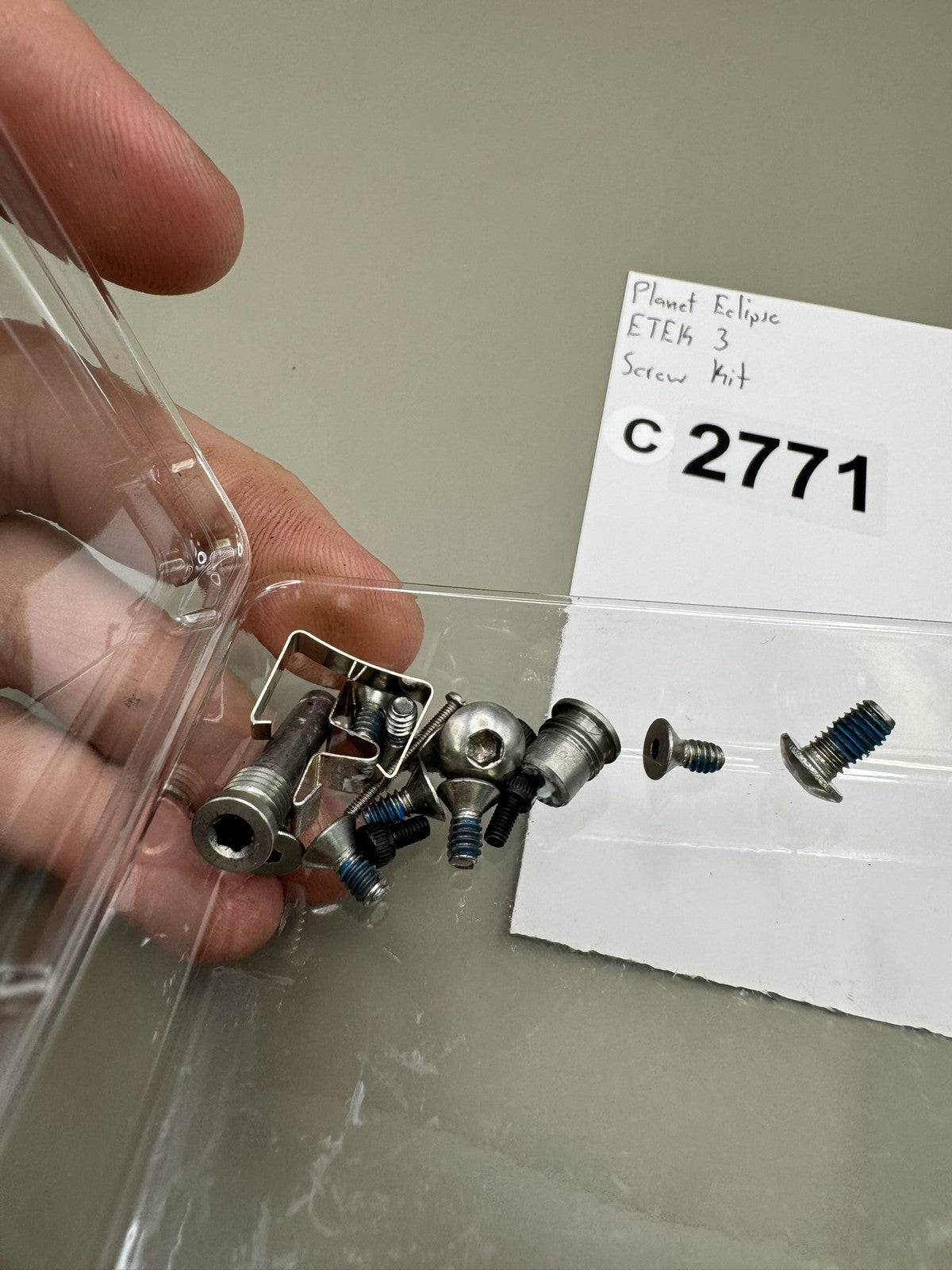 Planet Eclipse ETEK 3 Screw Kit