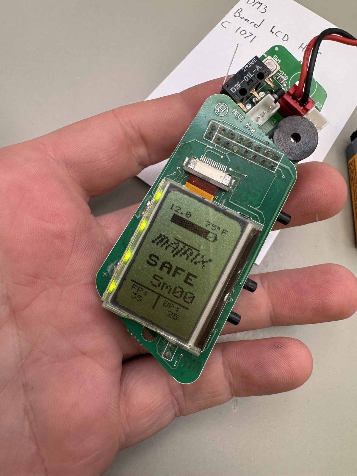 Dye DM3 Board LCD Half C 1071