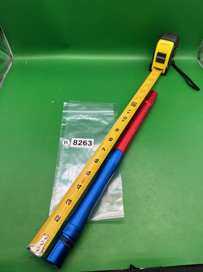 Dye Ultralite (UL) Paintball Barrel 14" 0.687 AC Thread - Blue/Red