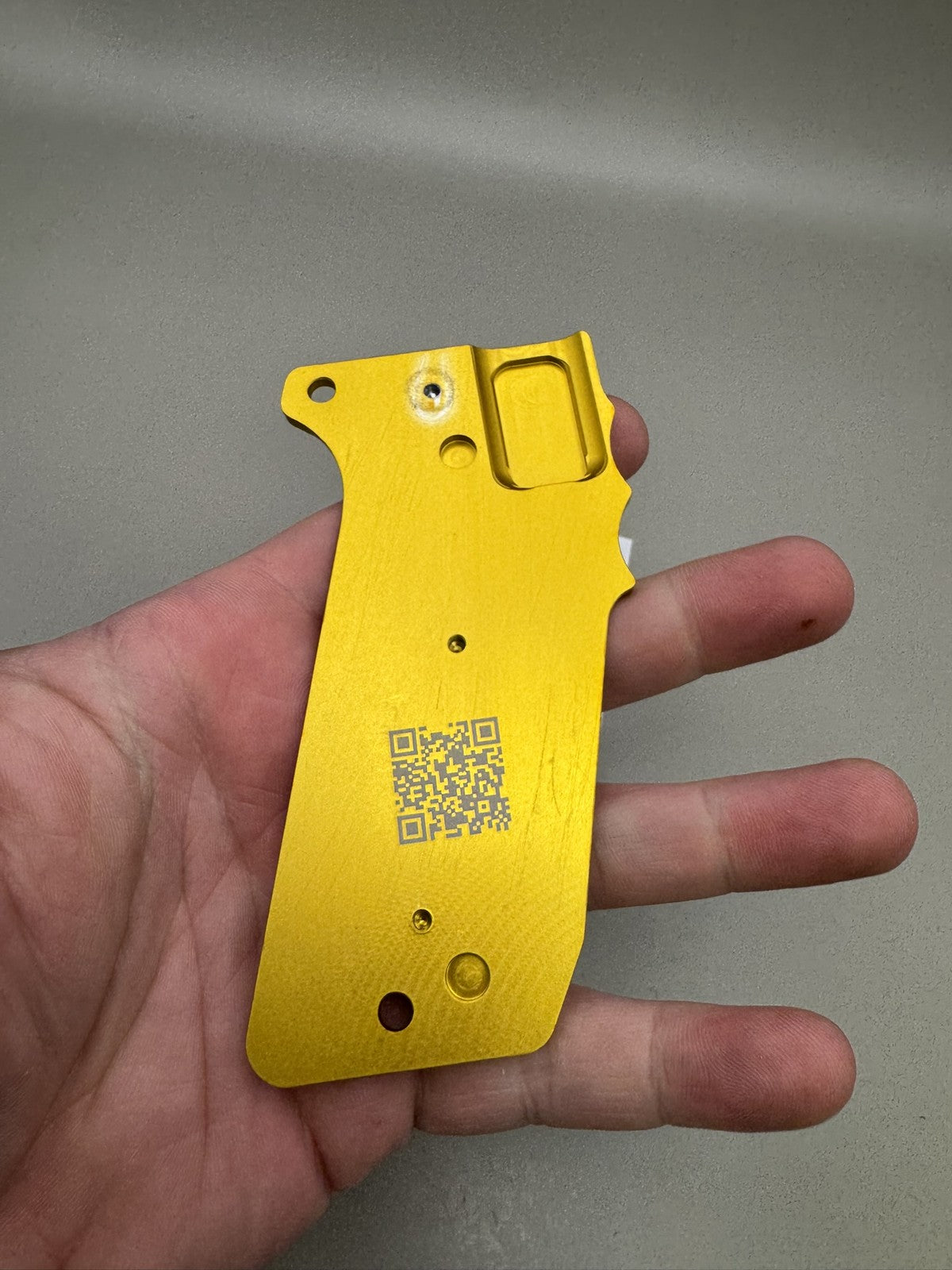 WGP/Planet Eclipse Autococker E-Blade ODM Sci-Fi Grips - Gold