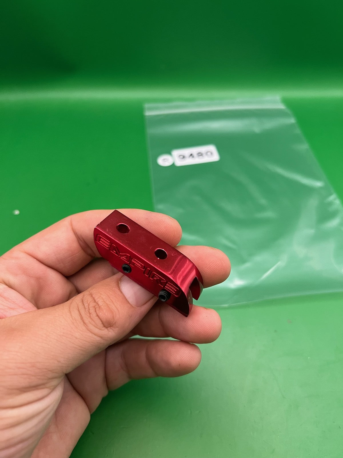 Empire ASA Rail Mount Red Anodized Aluminum Paintball Marker