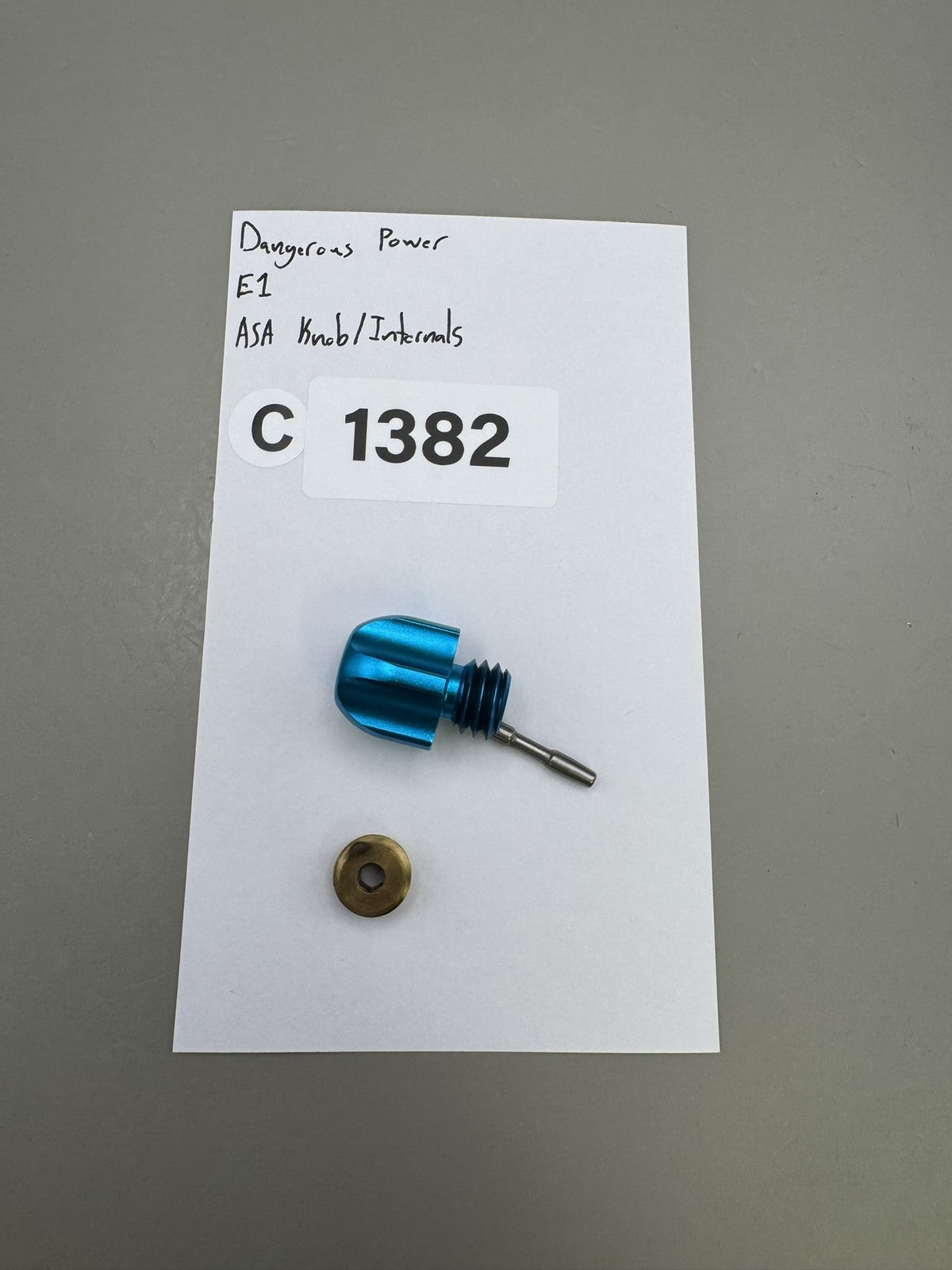 Dangerous Power E1 ASA Knob/Internals