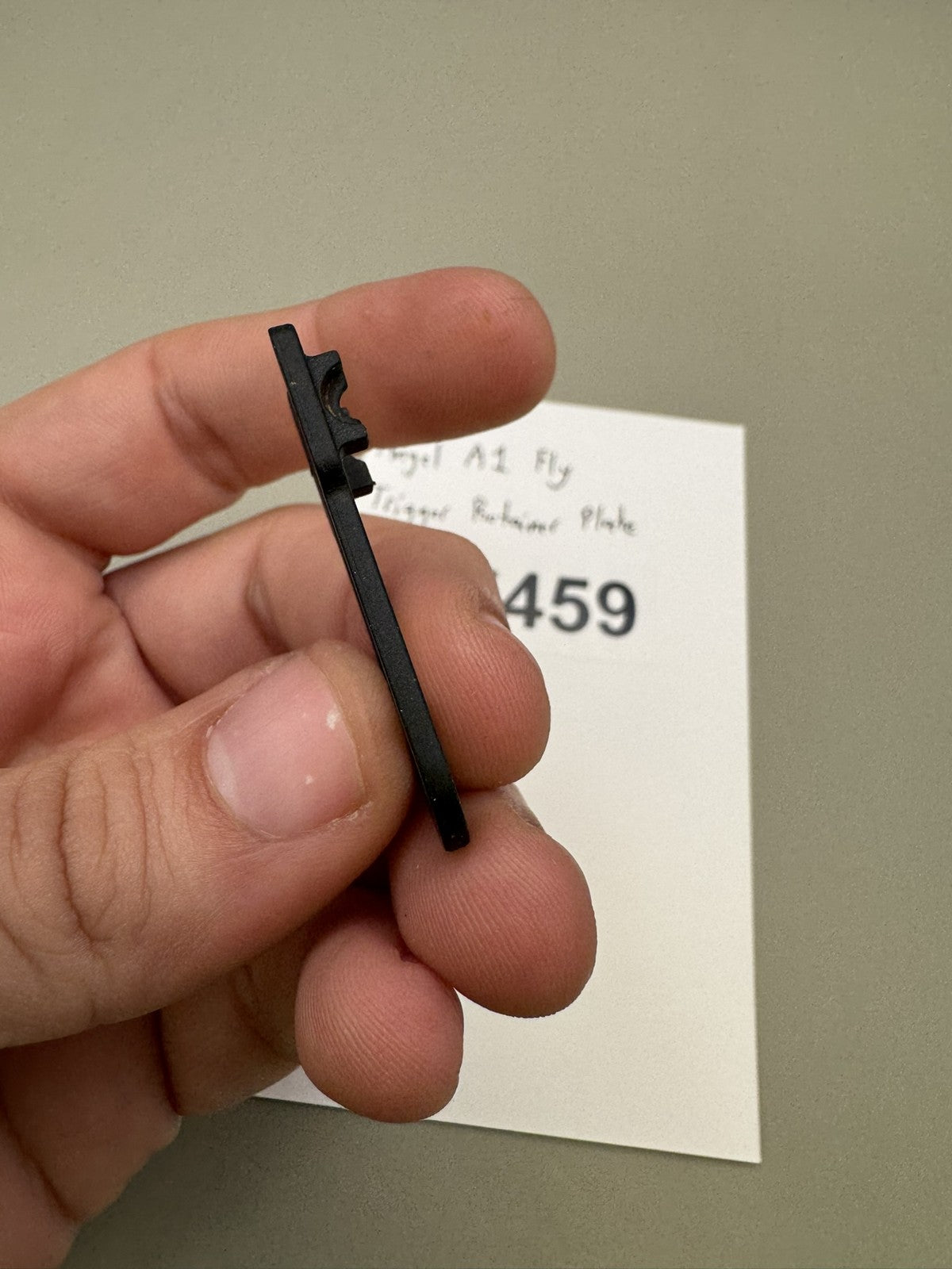 WDP Angel A1 Fly Trigger Retainer Plate Black