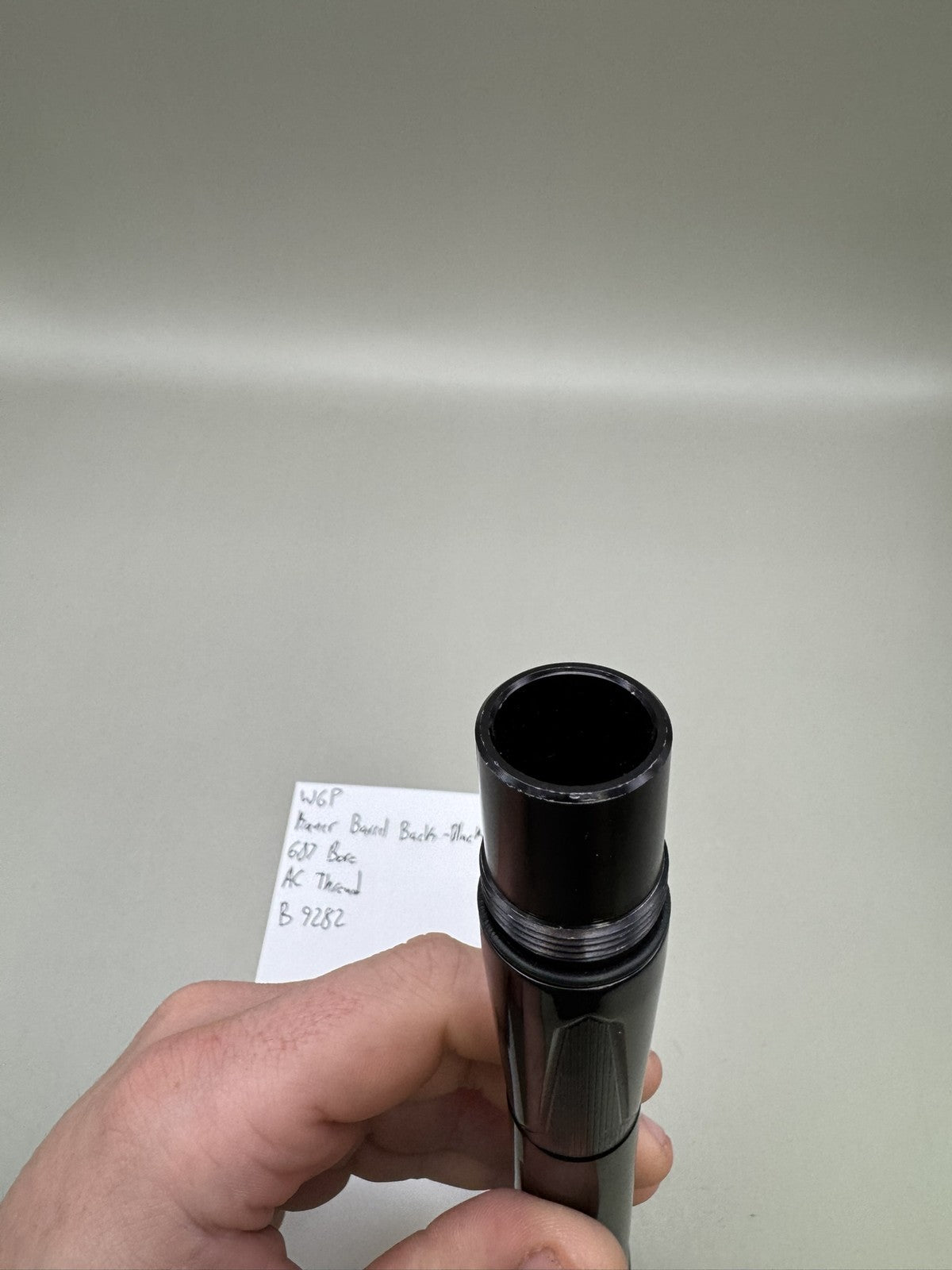 WGP Maner Barrel Backs -Black 687 Bore AC Thread