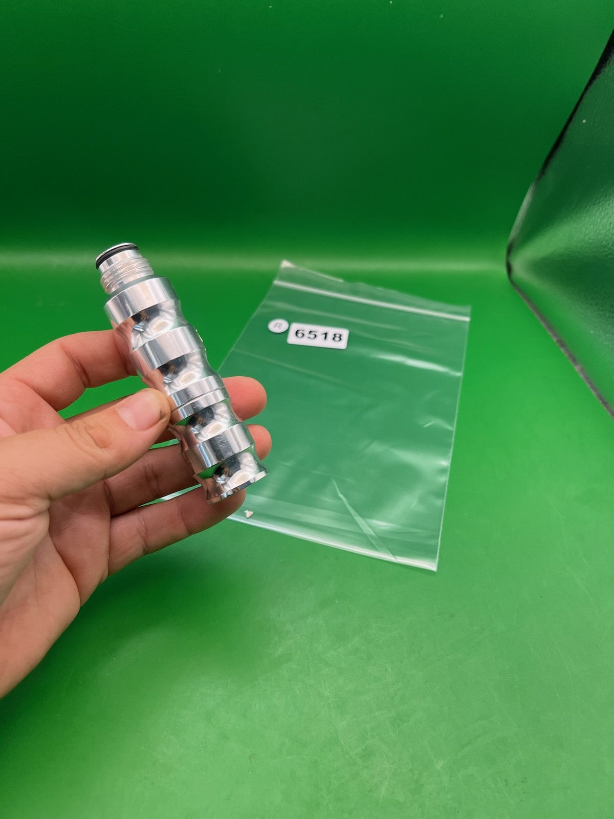 Lapco  Inline Gas Through - used paintball inline gas through - silver