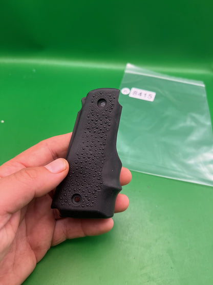 ICD 1911/45 Style Rubber Grip Panels Black Stippled Paintball Marker