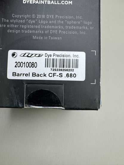 Dye CF-S Back - NOS 680 Bore AC Thread