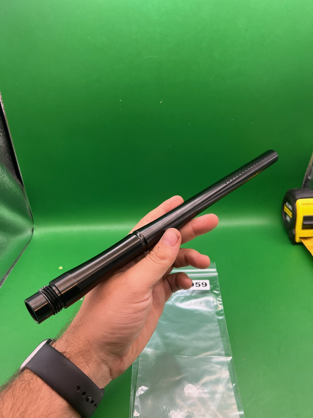 Impulse Lurker? Barrel - used paintball barrel (two-piece) - black