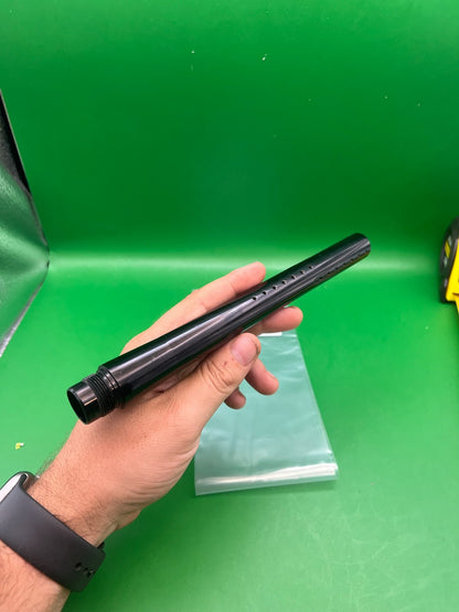 Kaner Autococker Barrel Tip - used paintball barrel tip - black