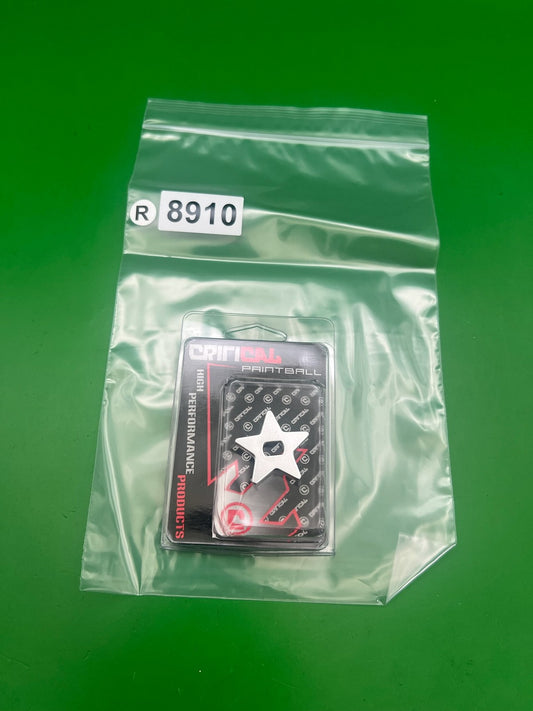 Contract Killer HALO Rip Drive Knob Silver Aluminum Paintball Loader