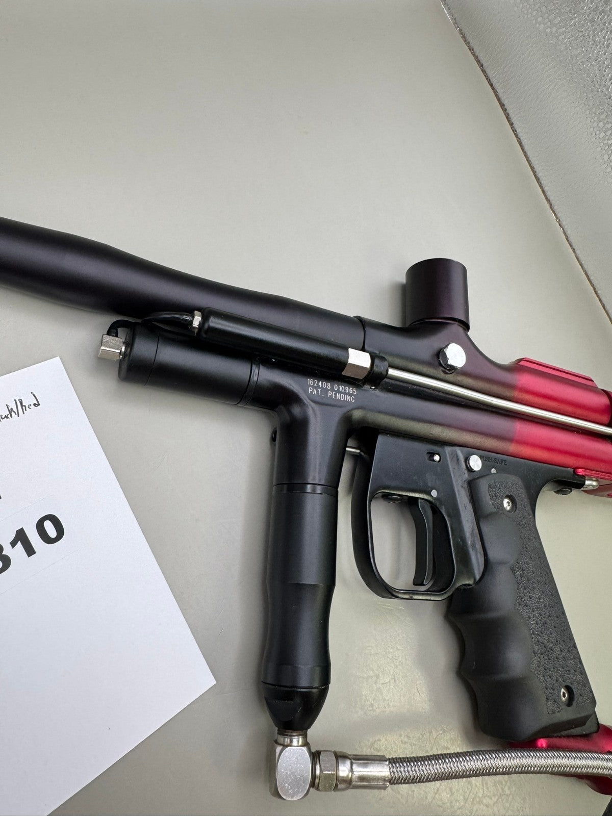 WGP Autococker Trilogy - Black/Red - Paintball Marker Fully Working