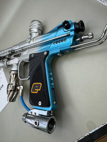 Planet Eclipse E-Blade Autococker - Blue Fade - Paintball Marker Fully Working
