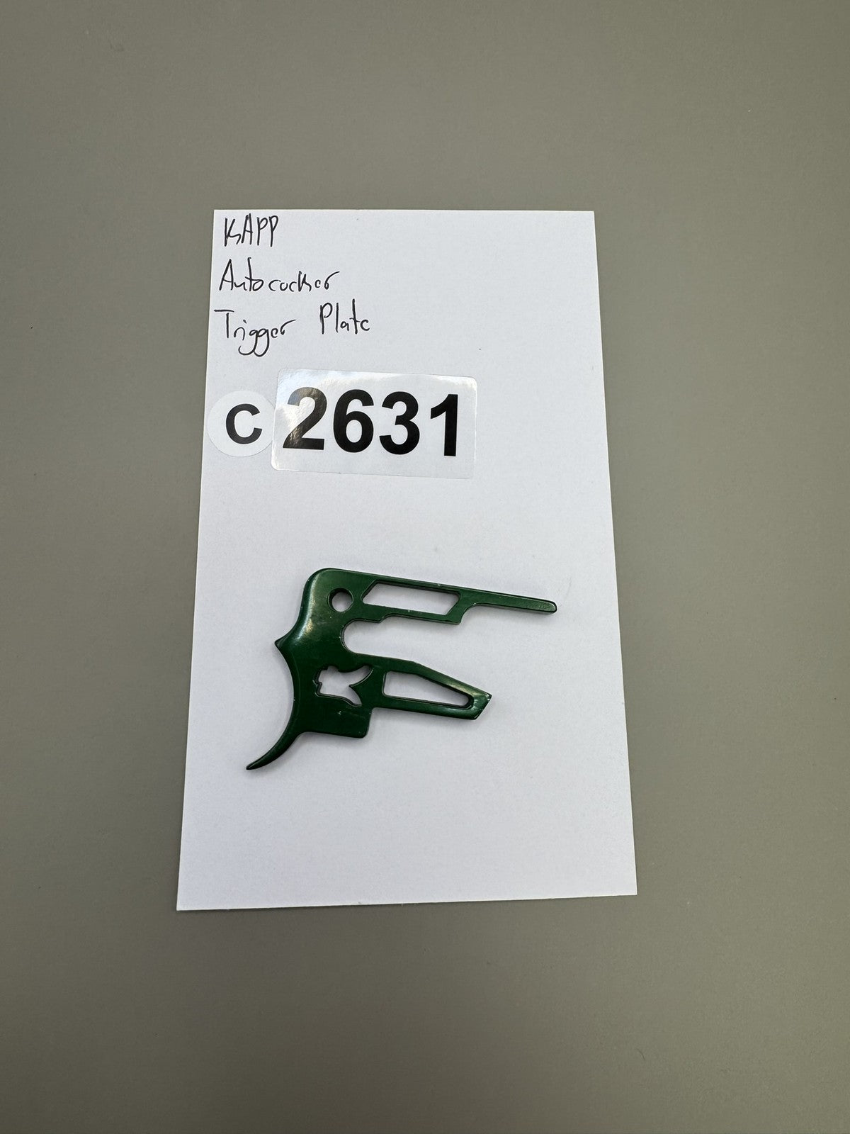 KAPP Autococker Trigger Plate