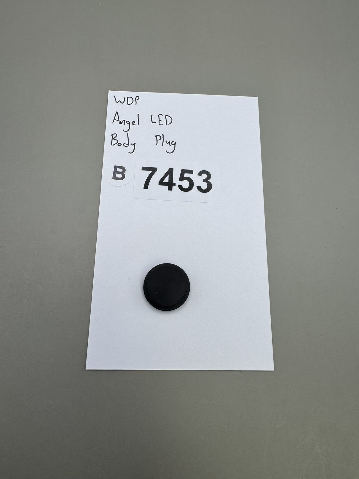 WDP Angel LED Body Plug Black