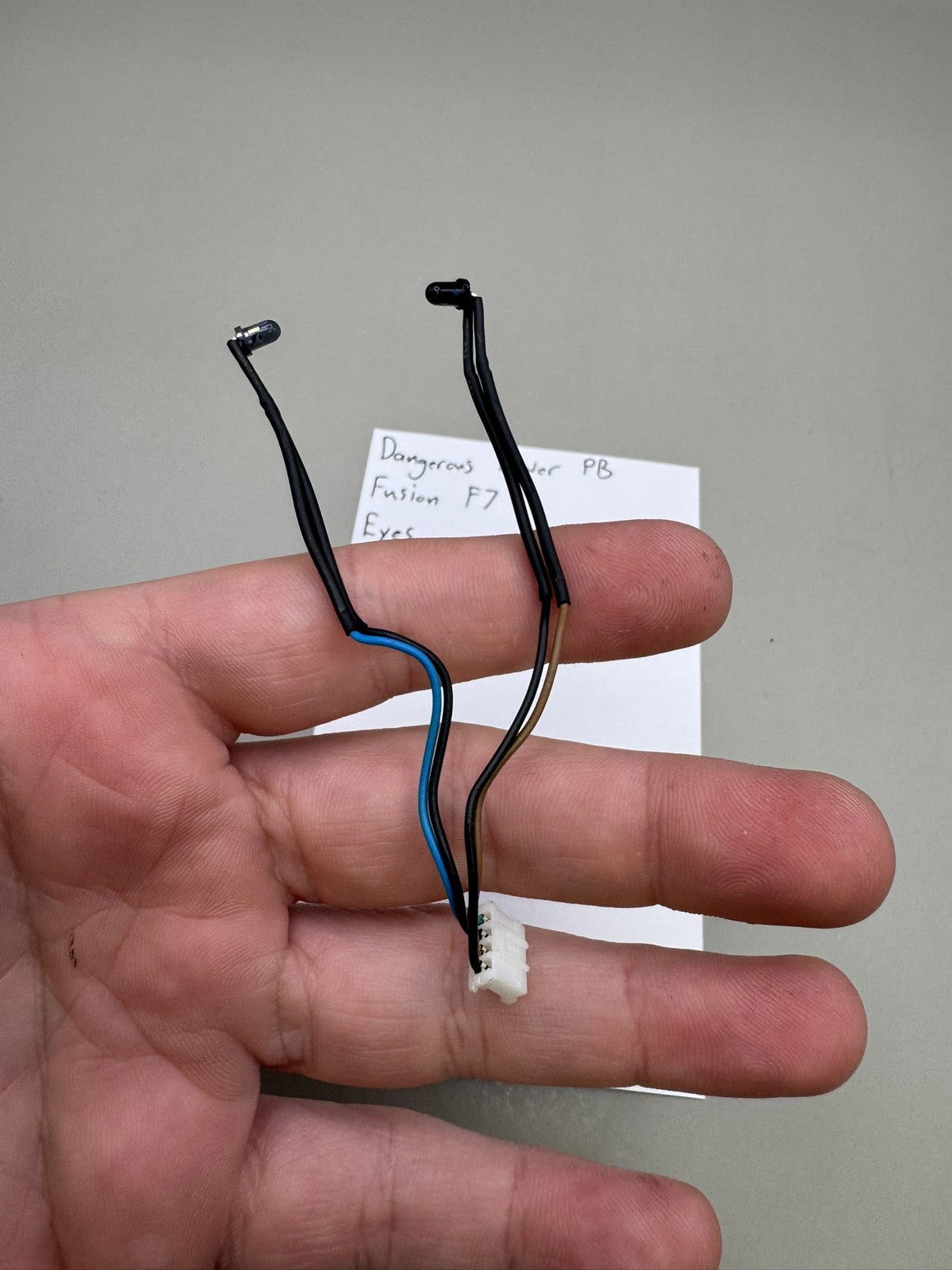 Dangerous Power Fusion F7 Eye Harness Wire Set Black