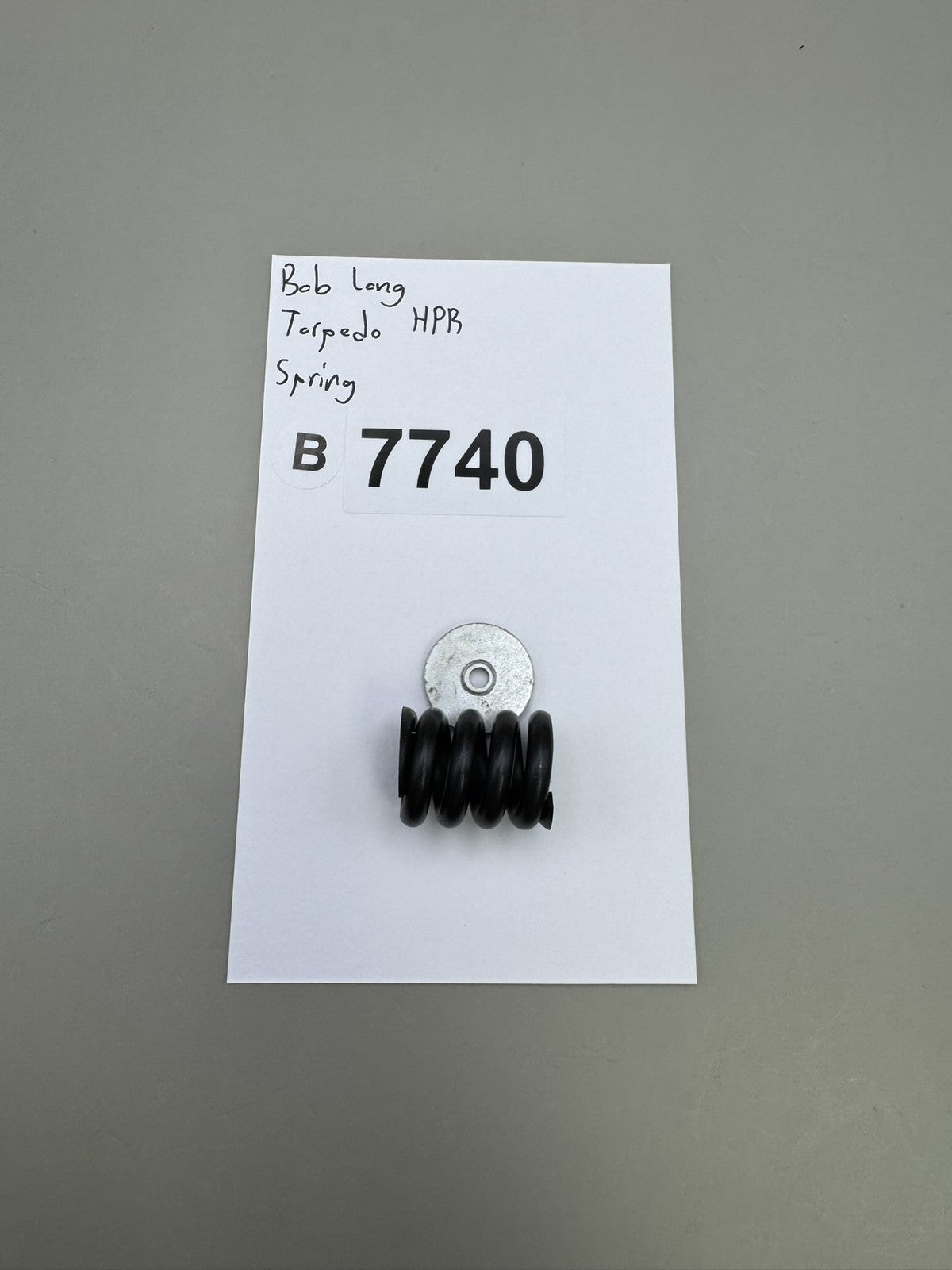 Bob Long Torpedo HPR Spring Black