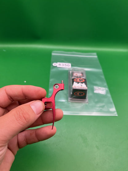 Custom Products CP Shocker NXT Trigger Red Aluminum