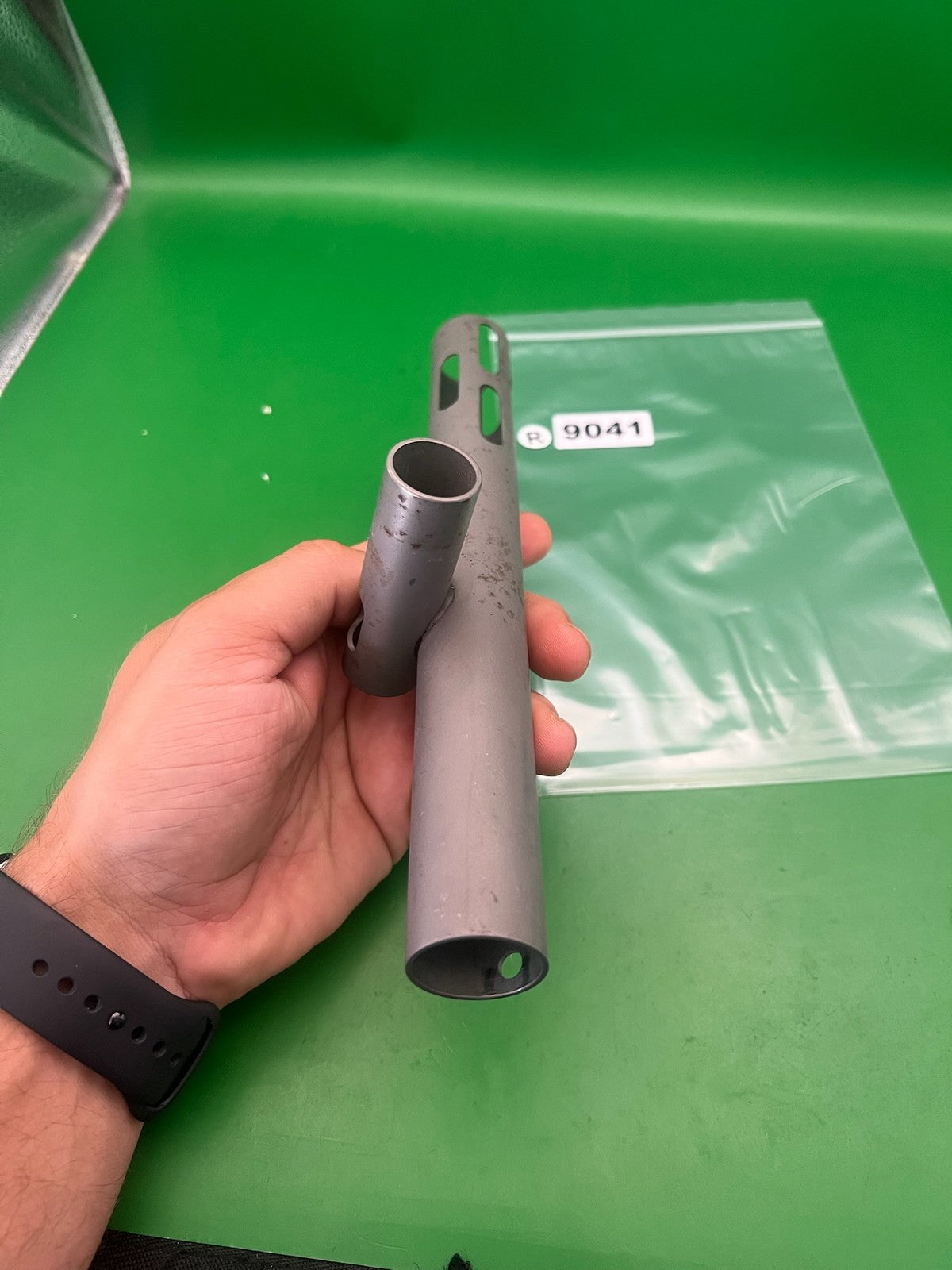 AGD Airgun Designs Automag Minimag Body Silver Aluminum OEM Marker