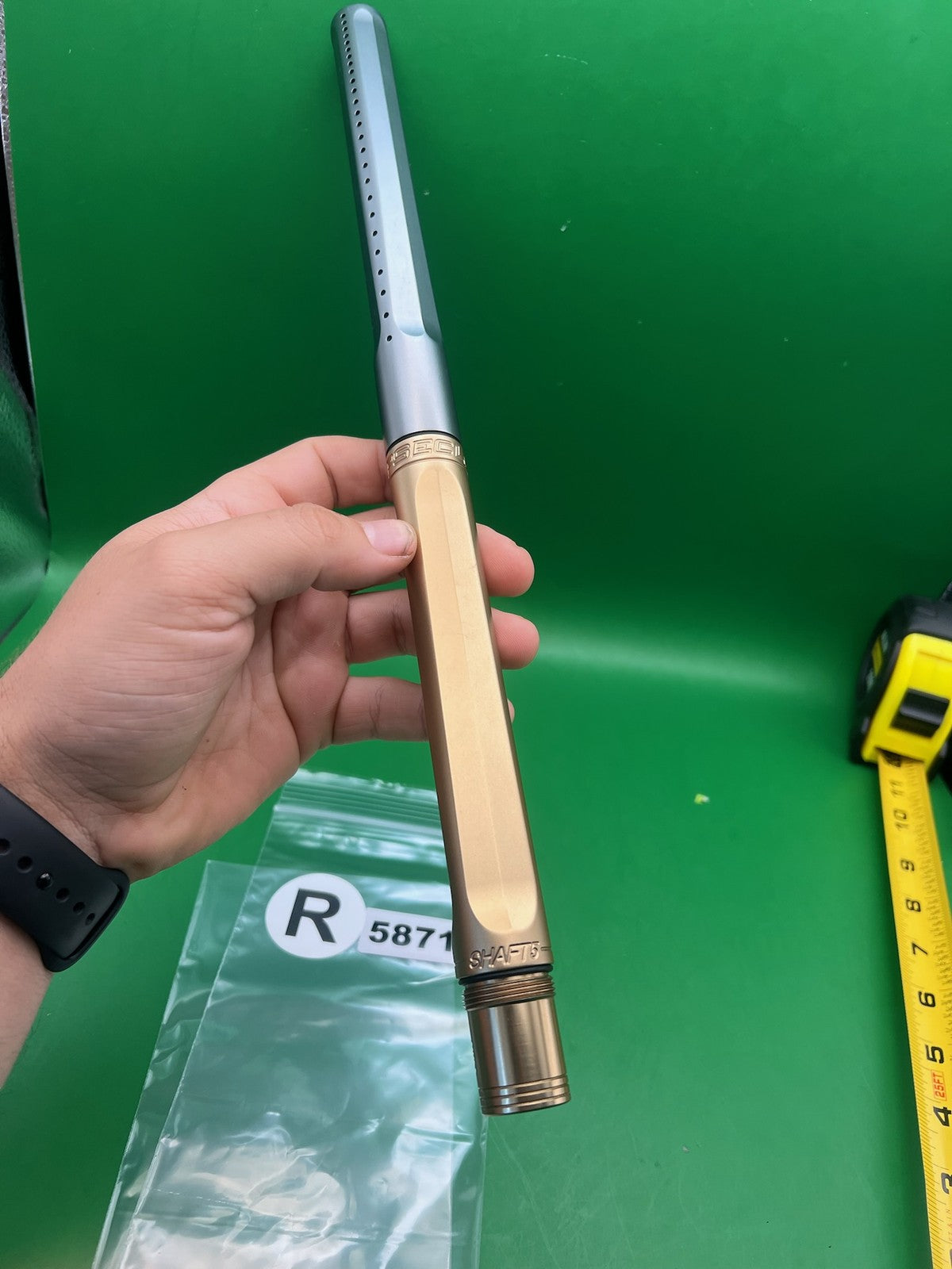 Planet Eclipse Shaft 5 Barrel Back Gold .689 Bore Autococker AC Thread