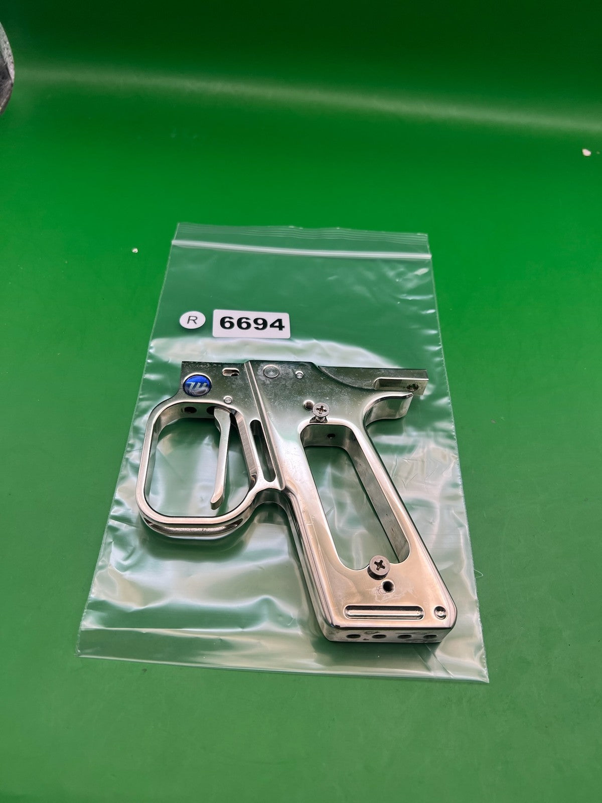 Worr Games WGP Autococker Trigger Frame Chrome Silver