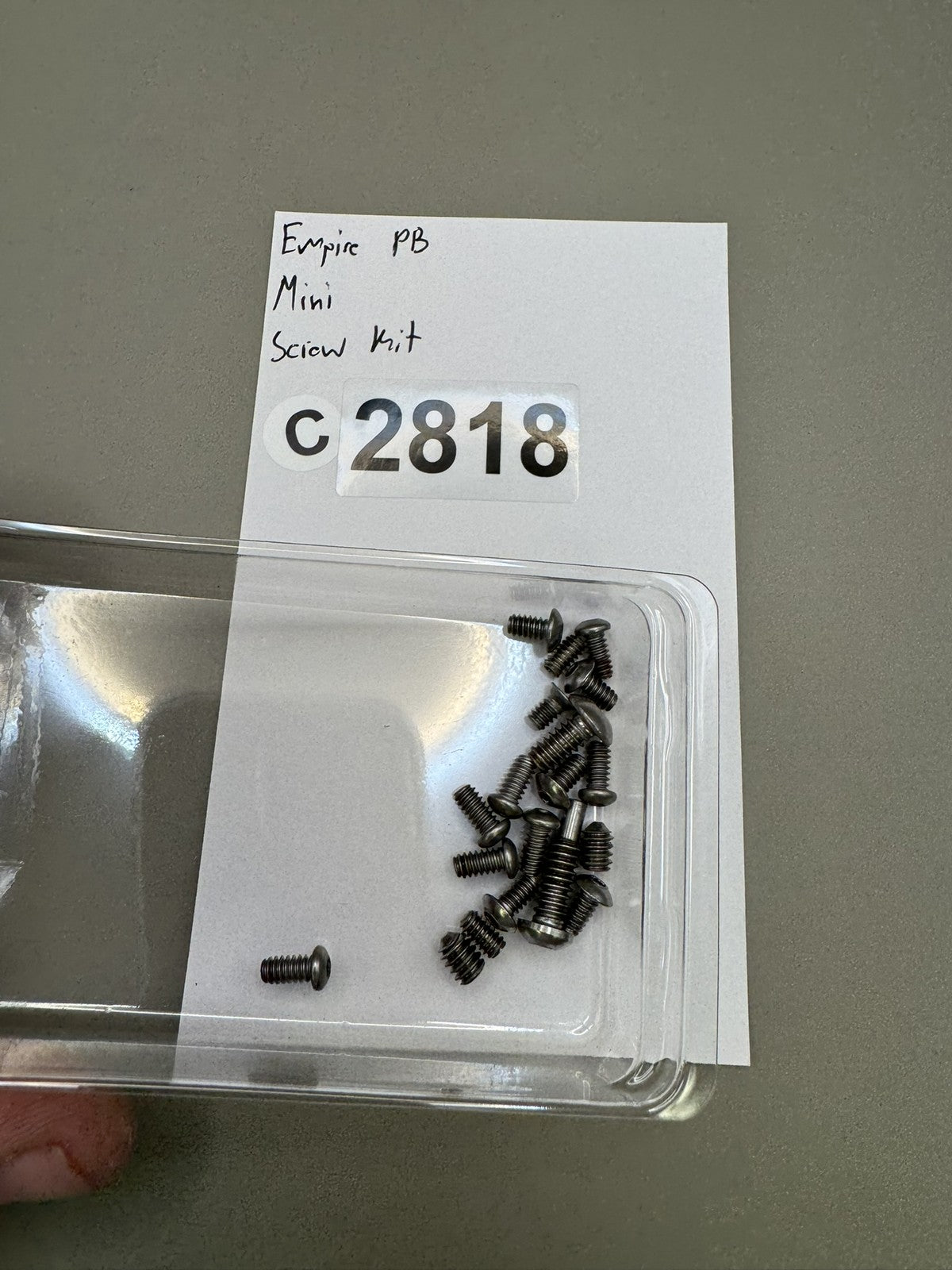 Empire PB Mini Screw Kit