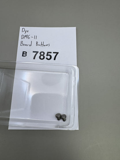 Dye DM6 DM11 Board Buttons Silver